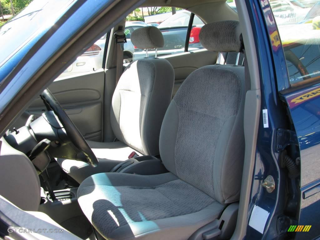 1999 Escort SE Sedan - Atlantic Blue Metallic / Medium Graphite photo #3