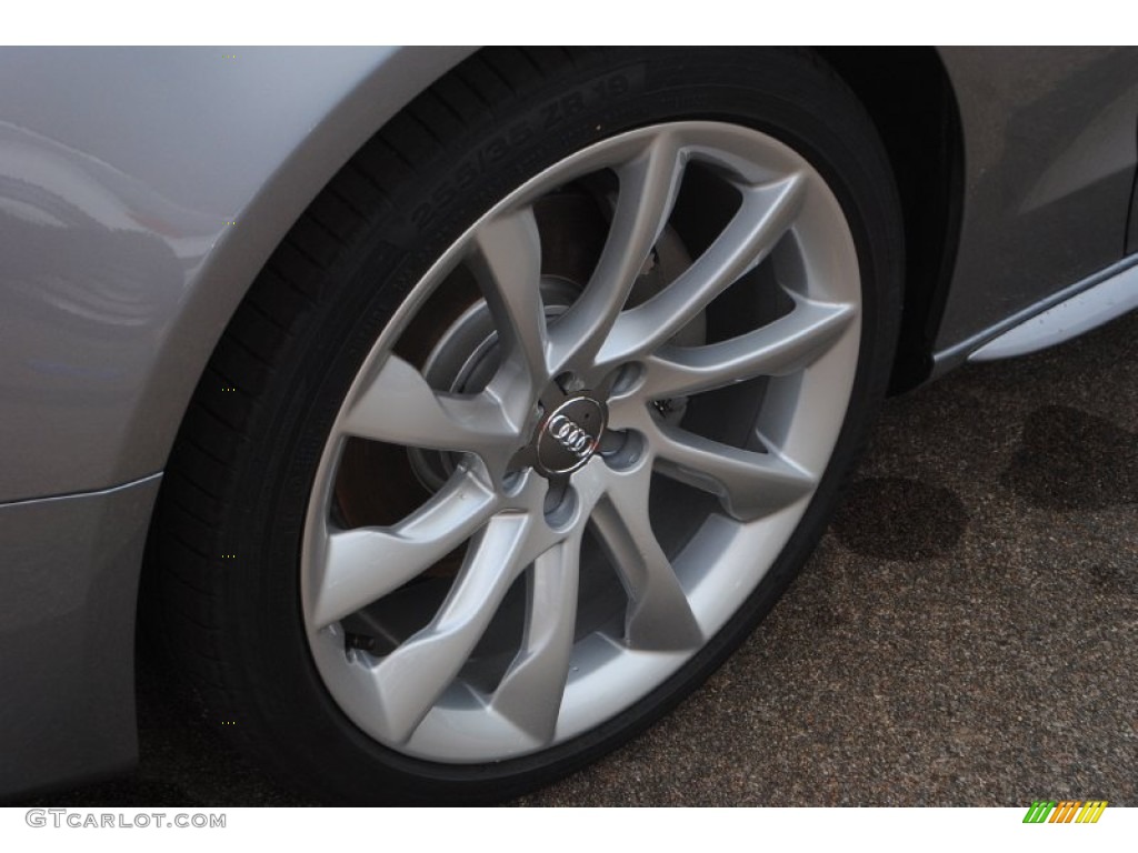 2015 A5 Premium Plus quattro Convertible - Tornado Gray Metallic / Titanium Gray photo #7