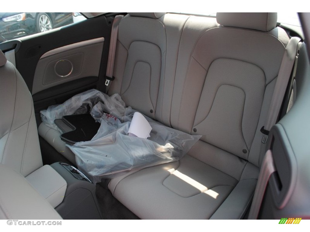 2015 Audi A5 Premium Plus quattro Convertible Rear Seat Photo #95724611