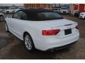 2015 Glacier White Metallic Audi A5 Premium Plus quattro Convertible  photo #4