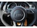 Black 2015 Audi Q7 3.0 Prestige quattro Steering Wheel