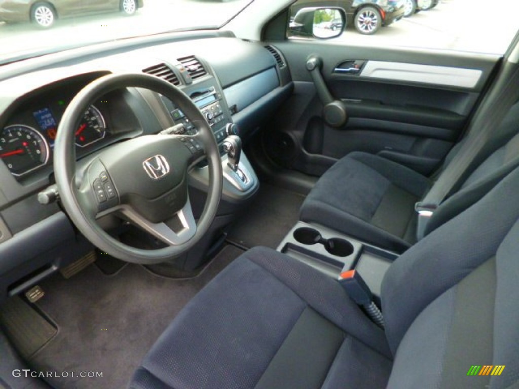 Black Interior 2011 Honda CR-V EX 4WD Photo #95726372