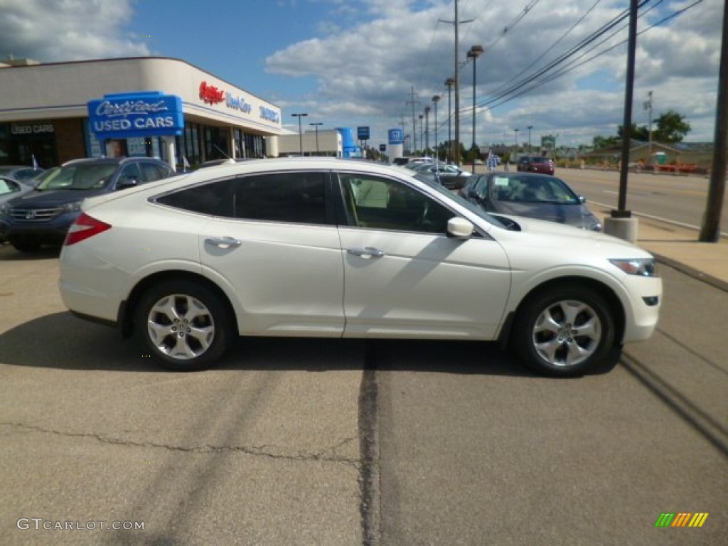 White Diamond Pearl 2011 Honda Accord Crosstour EX-L 4WD Exterior Photo #95726990