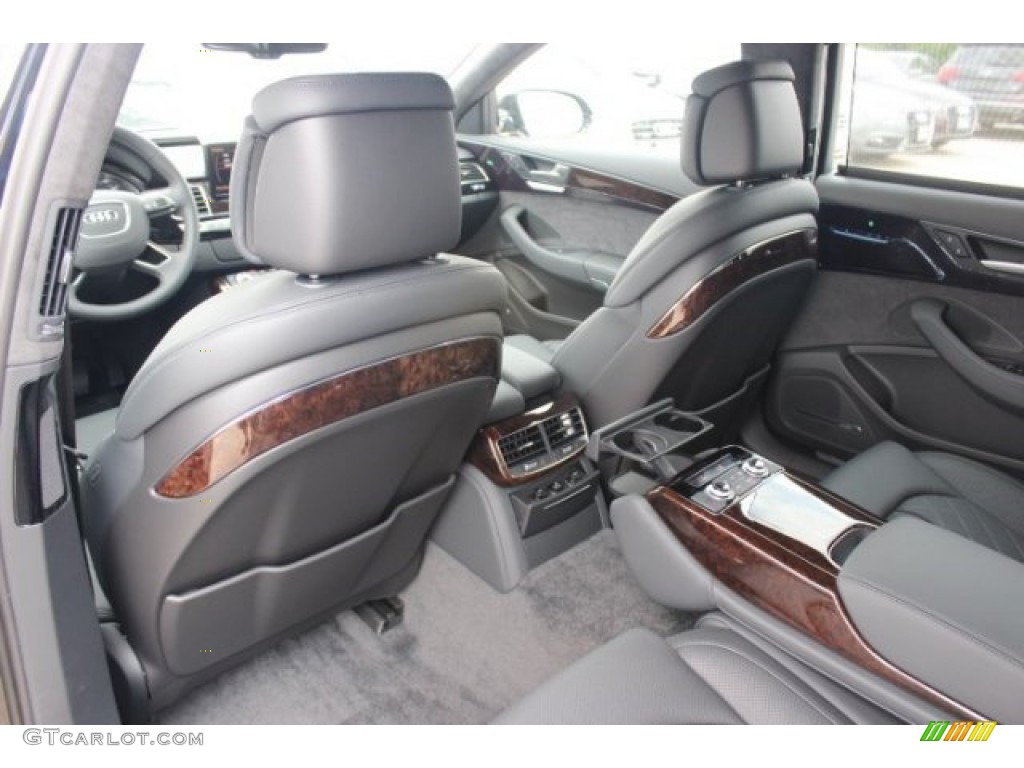 2015 Audi A8 L 3.0T quattro Rear Seat Photo #95727269