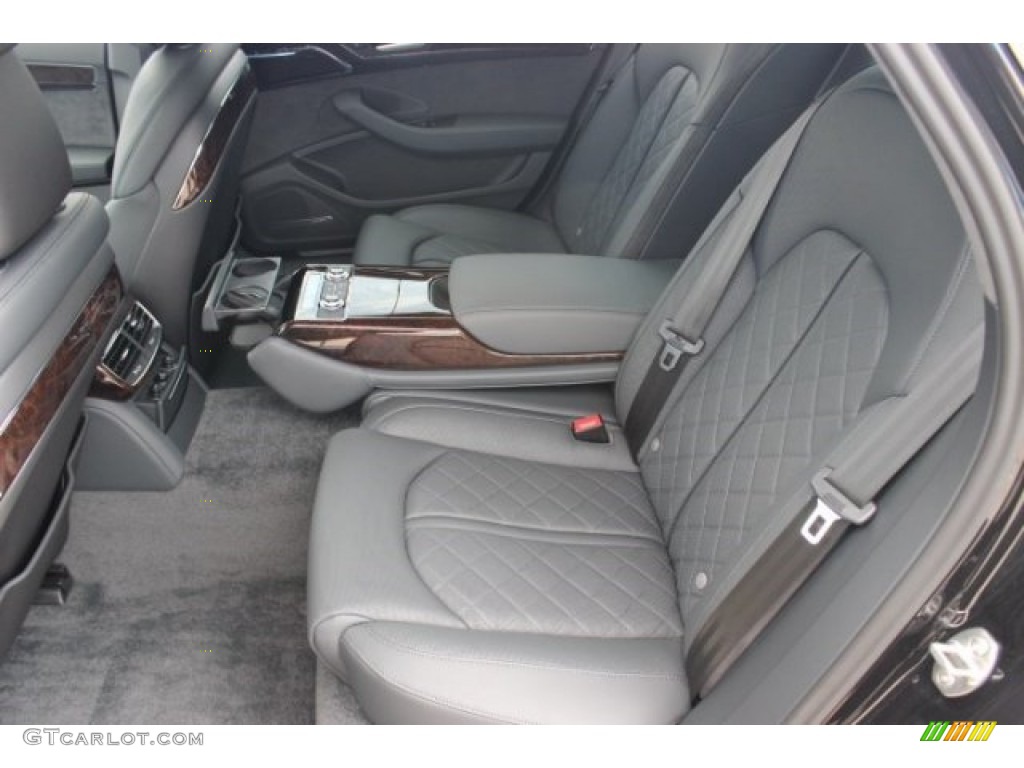 2015 Audi A8 L 3.0T quattro Rear Seat Photo #95727287