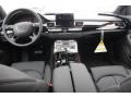 Black 2015 Audi A8 L 3.0T quattro Dashboard