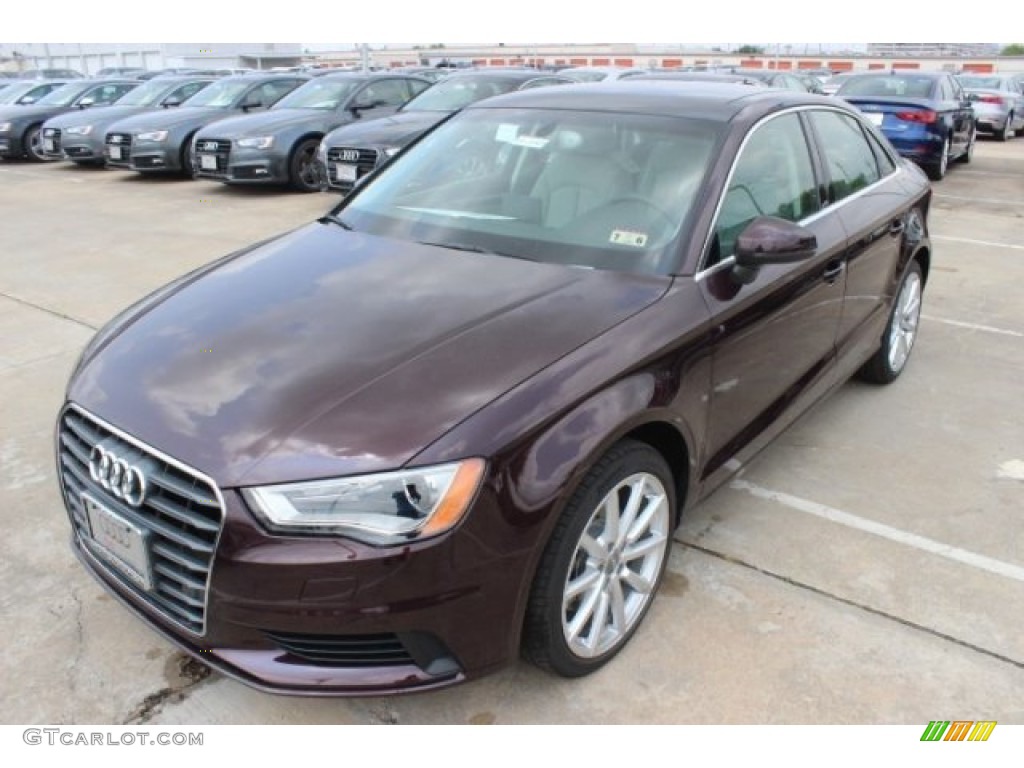Shiraz Red Metallic 2015 Audi A3 1.8 Premium Plus Exterior Photo #95727529