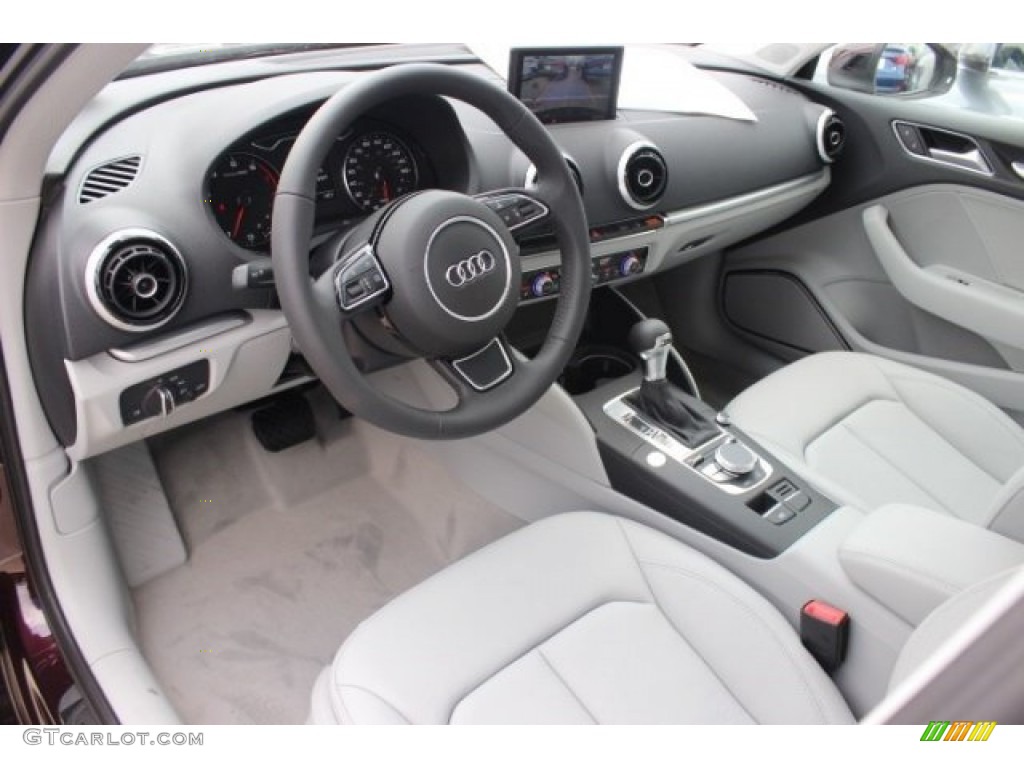 Titanium Gray Interior 2015 Audi A3 1.8 Premium Plus Photo #95727665