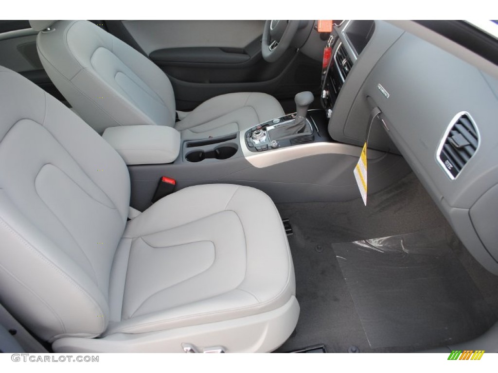 Titanium Gray Interior 2015 Audi A5 Premium Plus quattro Coupe Photo #95728753