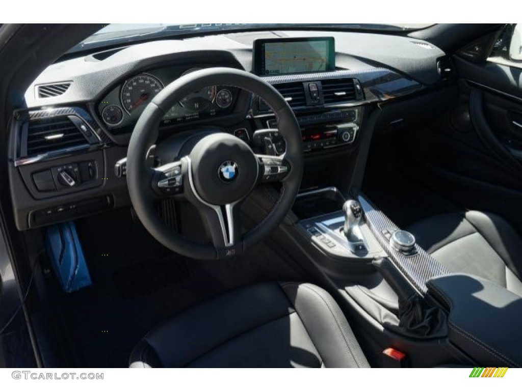 Black Interior 2015 BMW M4 Coupe Photo #95729387