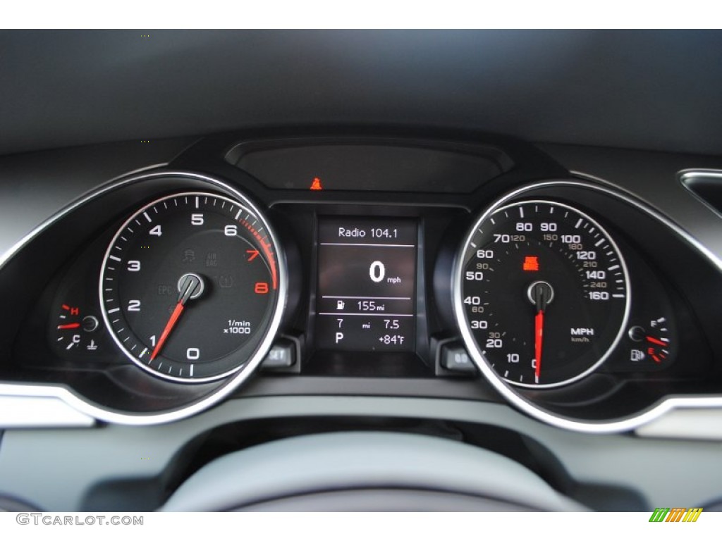 2015 Audi A5 Premium Plus quattro Coupe Gauges Photo #95730326
