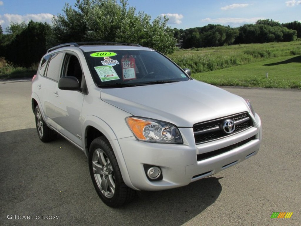 Classic Silver Metallic 2012 Toyota RAV4 Sport 4WD Exterior Photo #95730603