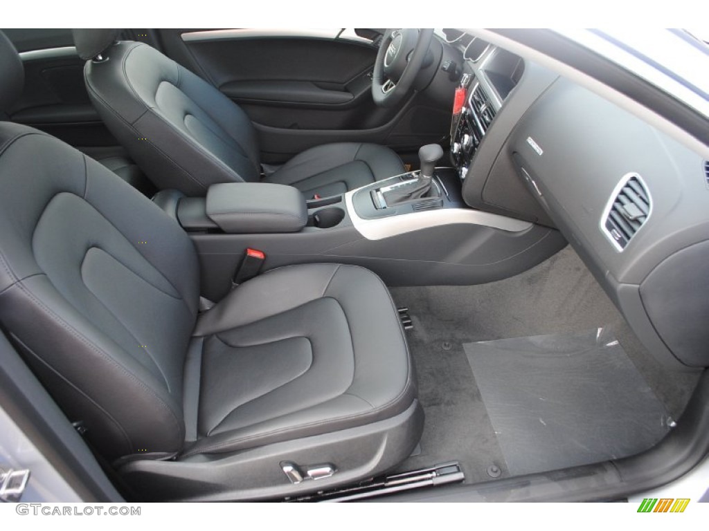 Black Interior 2015 Audi A5 Premium quattro Coupe Photo #95730863