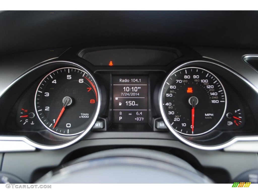 2015 Audi A5 Premium quattro Coupe Gauges Photo #95730971