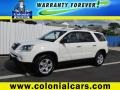 Summit White 2010 GMC Acadia SLE AWD