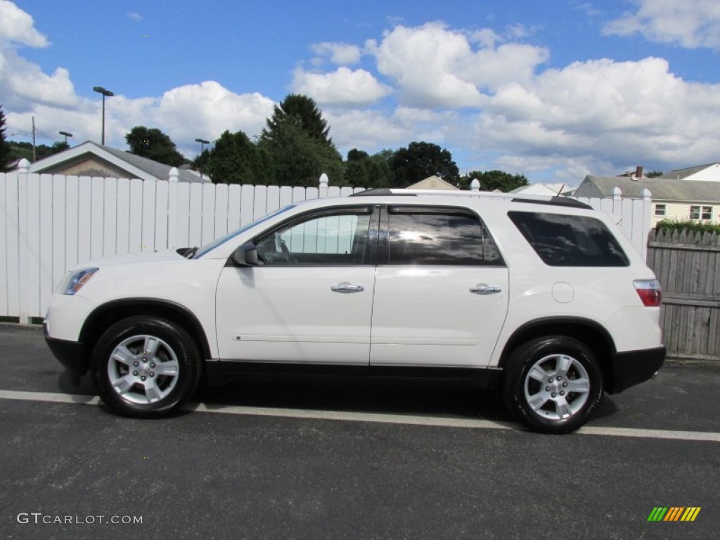 Summit White 2010 GMC Acadia SLE AWD Exterior Photo #95731057