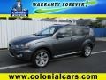 2012 Graphite Gray Metallic Mitsubishi Outlander SE AWD #95695574