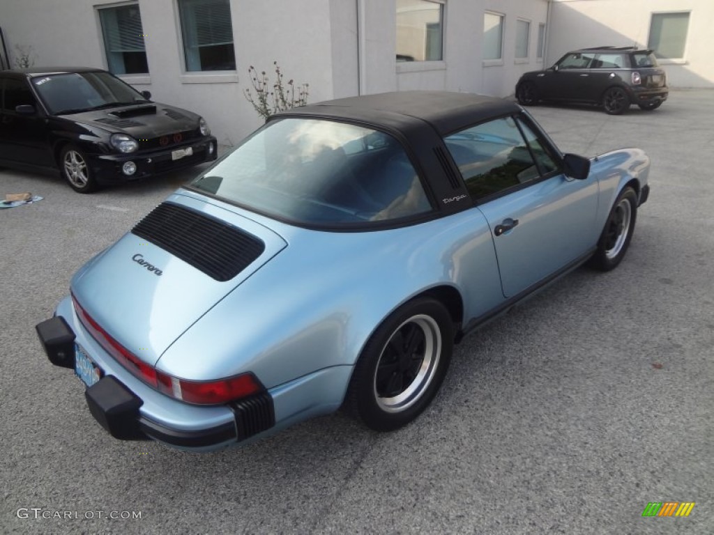 Glacier Blue 1984 Porsche 911 Carrera Targa Exterior Photo #95731370