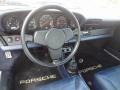 1984 Porsche 911 Blue Interior Dashboard Photo