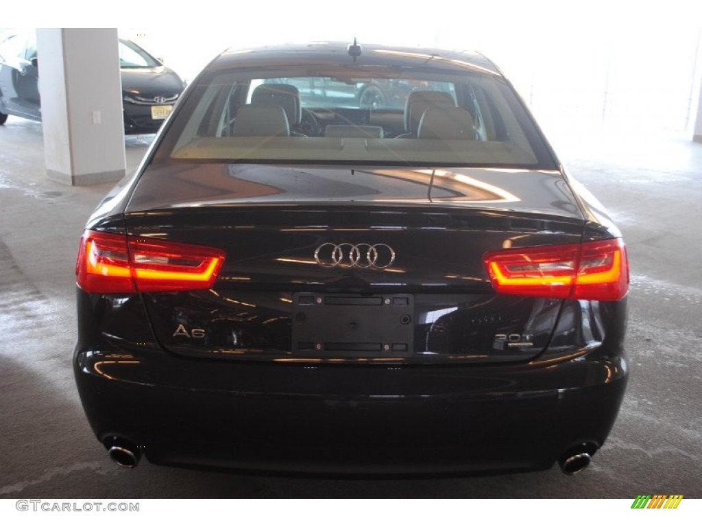 2014 A6 3.0T quattro Sedan - Oolong Gray Metallic / Titanium Gray photo #3