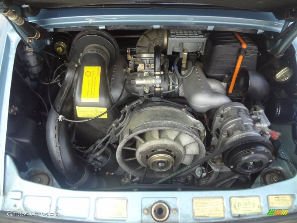 1984 Porsche 911 Carrera Targa Engine Photos