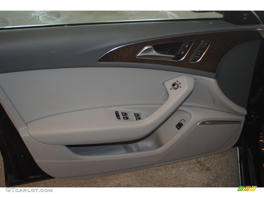 2014 A6 3.0T quattro Sedan - Oolong Gray Metallic / Titanium Gray photo #8