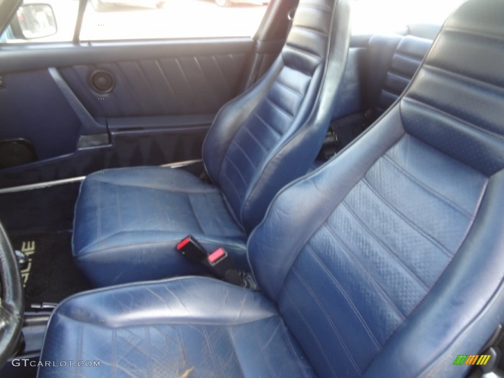 1984 Porsche 911 Carrera Targa Front Seat Photo #95731470
