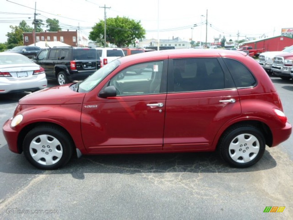 2006 PT Cruiser Touring - Inferno Red Crystal Pearl / Pastel Pebble Beige photo #2