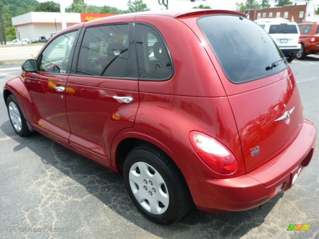 2006 PT Cruiser Touring - Inferno Red Crystal Pearl / Pastel Pebble Beige photo #3