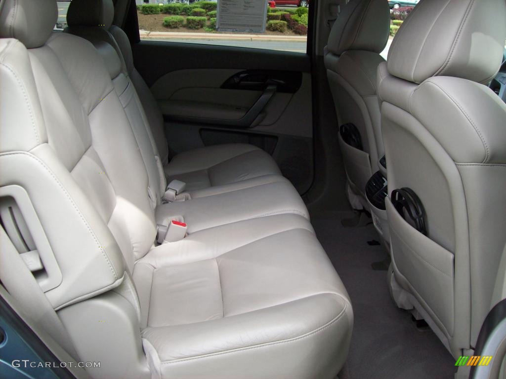 2007 MDX Technology - Steel Blue Metallic / Taupe photo #13
