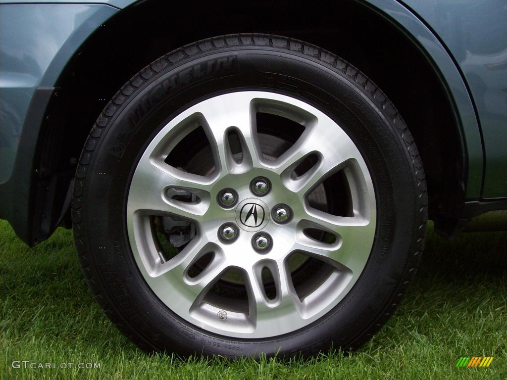 2007 MDX Technology - Steel Blue Metallic / Taupe photo #23