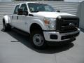 Oxford White 2015 Ford F350 Super Duty XL Crew Cab 4x4 DRW
