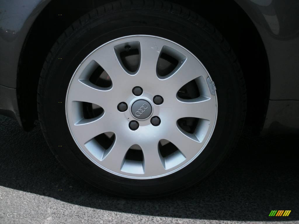 2001 A6 2.8 quattro Sedan - Cashmere Gray Pearl Effect / Onyx photo #16