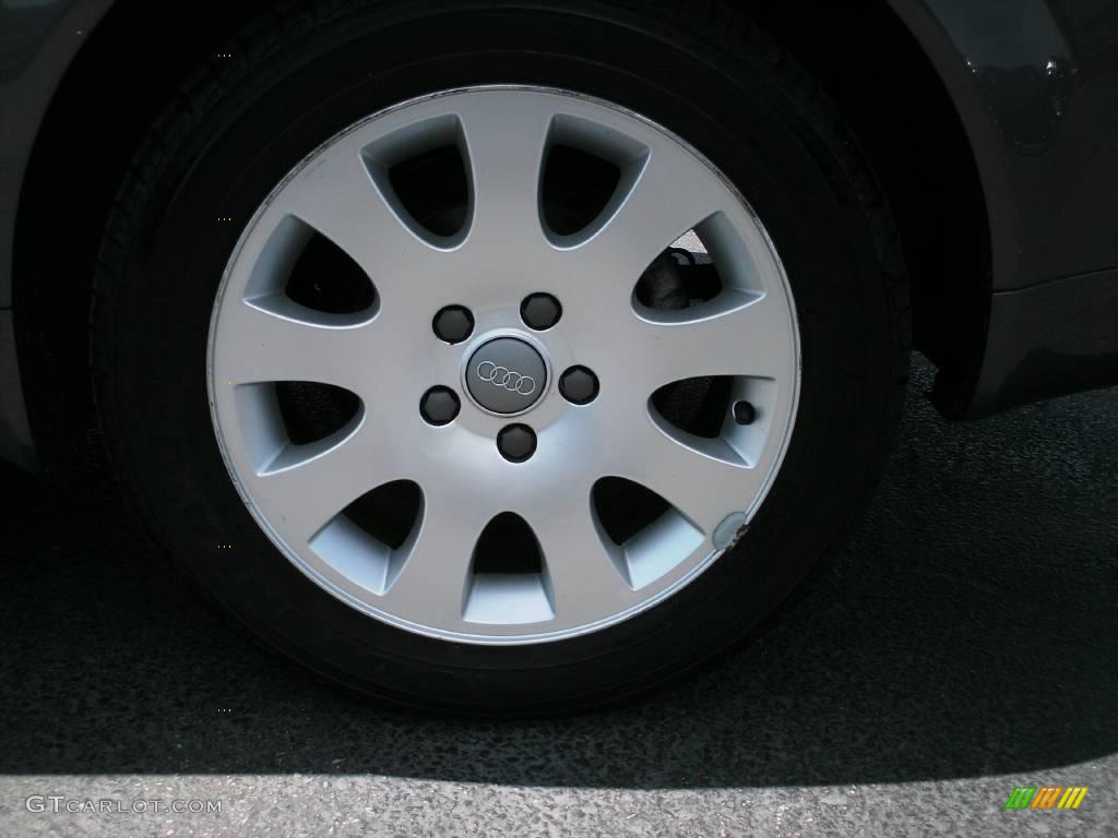 2001 A6 2.8 quattro Sedan - Cashmere Gray Pearl Effect / Onyx photo #17