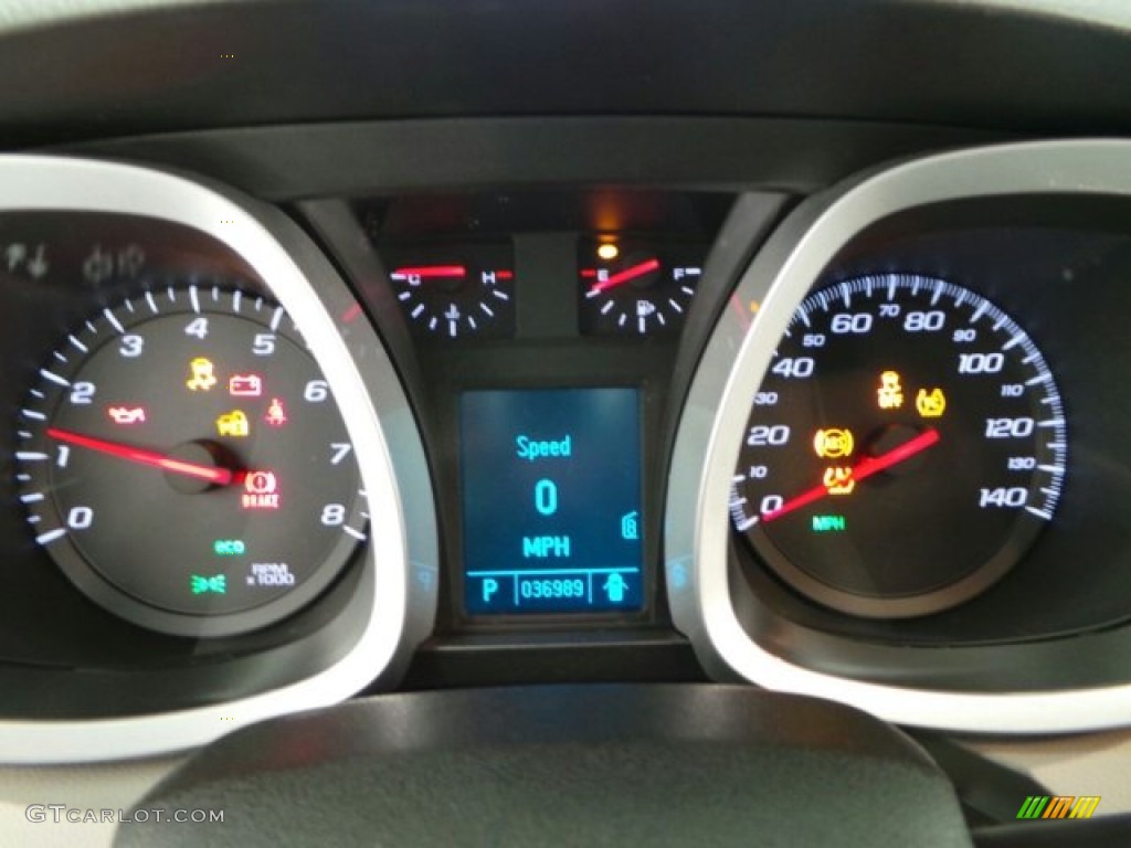 2011 Equinox LS AWD - Twilight Blue Metallic / Light Titanium/Jet Black photo #23