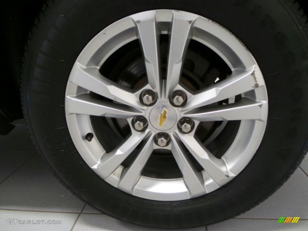 2011 Equinox LS AWD - Twilight Blue Metallic / Light Titanium/Jet Black photo #28