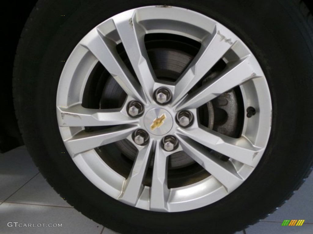 2011 Equinox LS AWD - Twilight Blue Metallic / Light Titanium/Jet Black photo #29