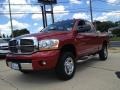 Inferno Red Crystal Pearl 2006 Dodge Ram 2500 Laramie Quad Cab 4x4