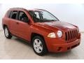 2008 Sunburst Orange Pearl Jeep Compass Sport 4x4  photo #1