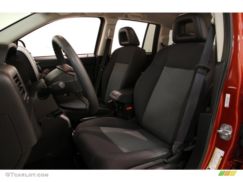 Dark Slate Gray Interior 2008 Jeep Compass Sport 4x4 Photo #95736576