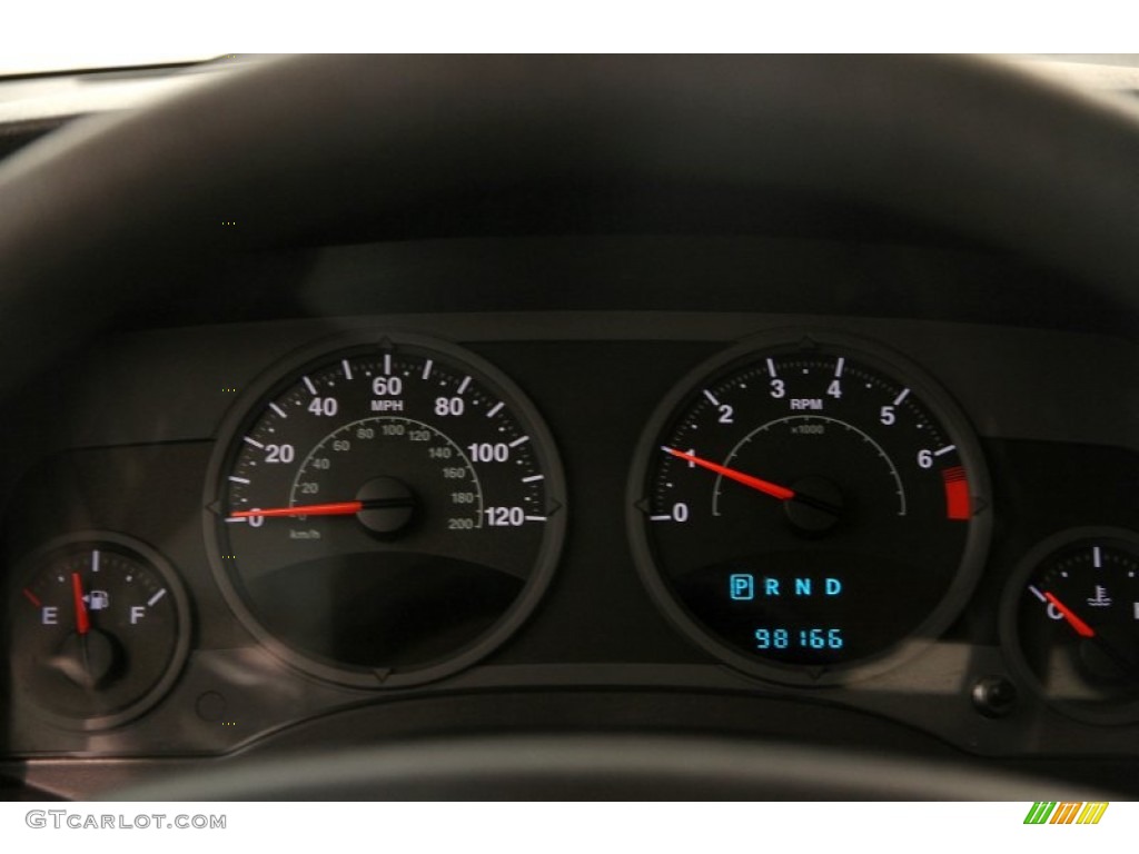2008 Jeep Compass Sport 4x4 Gauges Photo #95736615