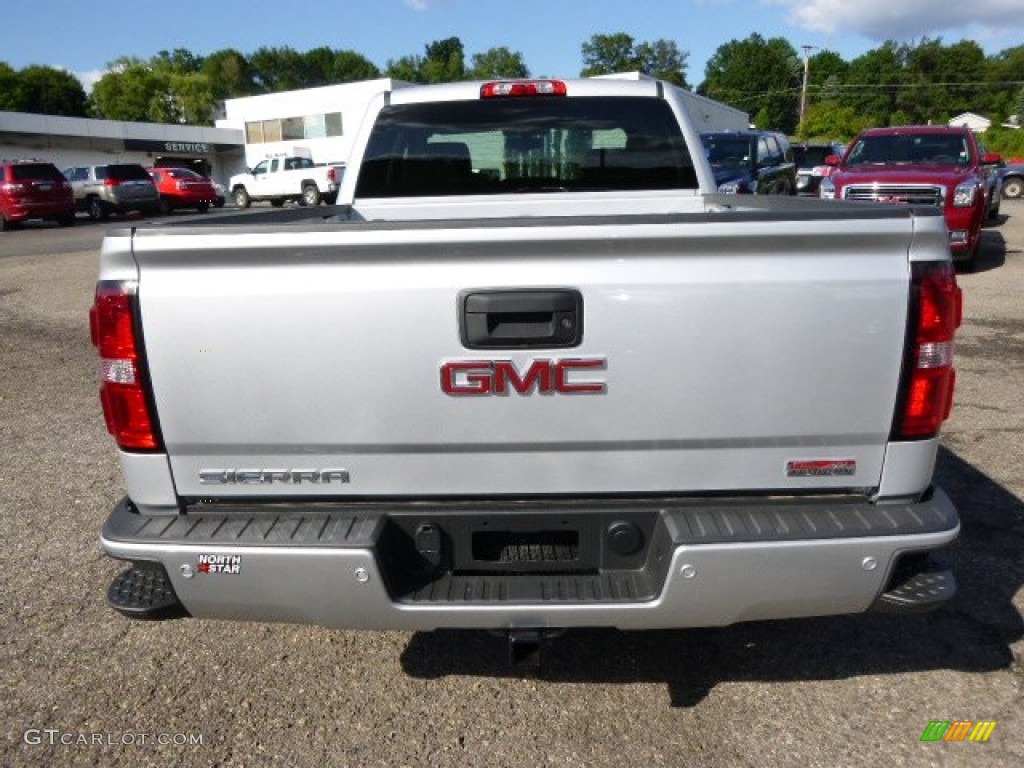 2014 Sierra 1500 SLT Double Cab 4x4 - Quicksilver Metallic / Jet Black photo #6