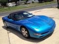 1999 Nassau Blue Metallic Chevrolet Corvette Convertible  photo #3