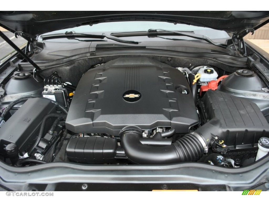 2010 Camaro LT Coupe - Cyber Gray Metallic / Black photo #9