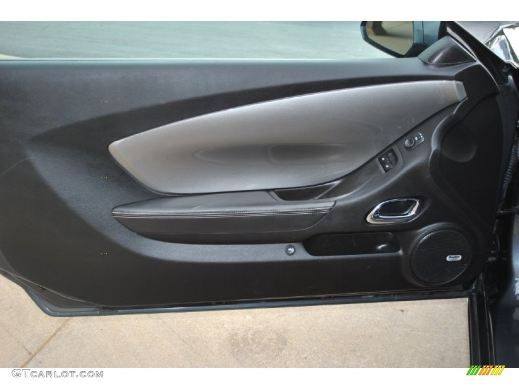2010 Camaro LT Coupe - Cyber Gray Metallic / Black photo #12
