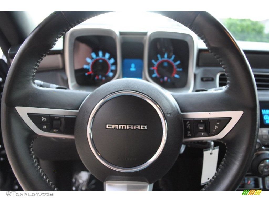 2010 Camaro LT Coupe - Cyber Gray Metallic / Black photo #15