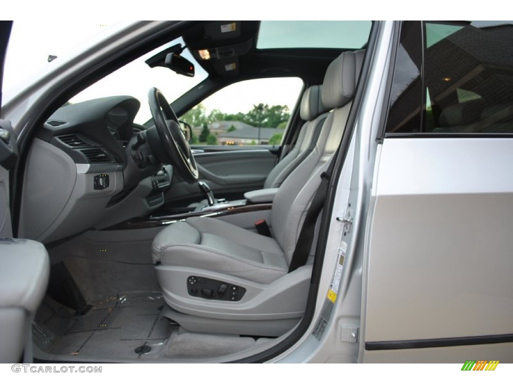 Grey Interior 2008 BMW X5 4.8i Photo #95738055