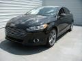 2014 Tuxedo Black Ford Fusion Titanium  photo #7