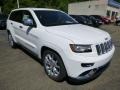 2014 Bright White Jeep Grand Cherokee Summit 4x4  photo #7