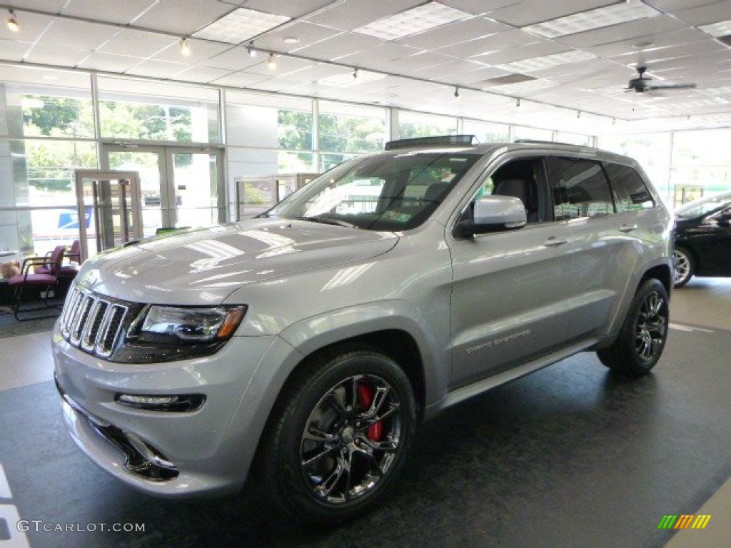 2014 Grand Cherokee SRT 4x4 - Billet Silver Metallic / SRT Morocco Black photo #1